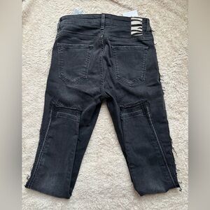 Zara Black Denim Skinny Jeans Size 2